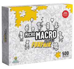 MicroMacro Jigsaw Puzzle: Funfair 500pc Puzzle